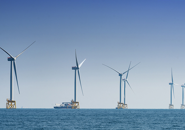 Foto El parque eólico marino East Anglia One comienza a generar energía eléctrica limpia.